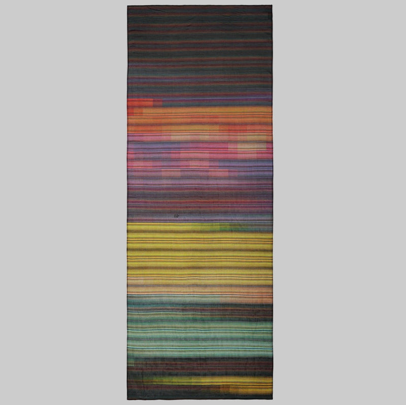 Floating Fantasy Cotton Silk Scarf