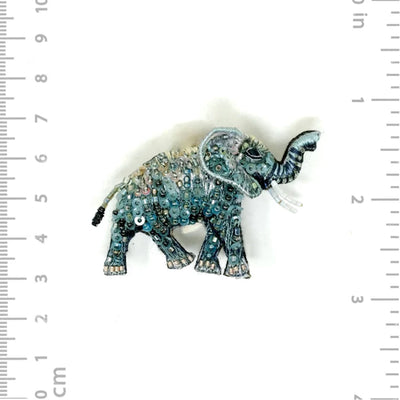 Forest Elephant Brooch Pin