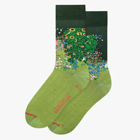 Art Sox: Gustav Klimt, Farm Garden with Sunflowers