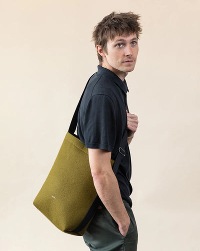 Graf Lantz, Campus Merino Wool Felt Tote in Olive