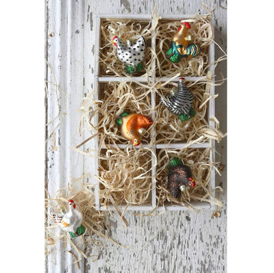 Farm Stead Chickens Ornament