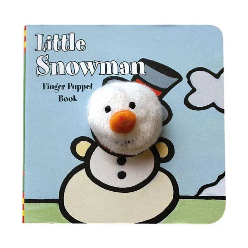 Little Snowman Finger Puppet Book