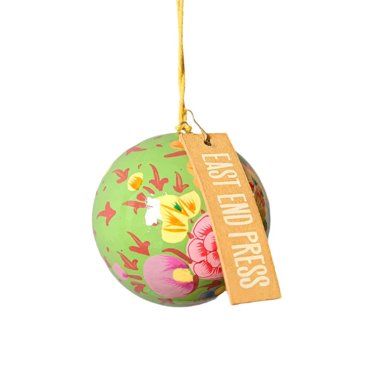 Green Petunia Bauble
