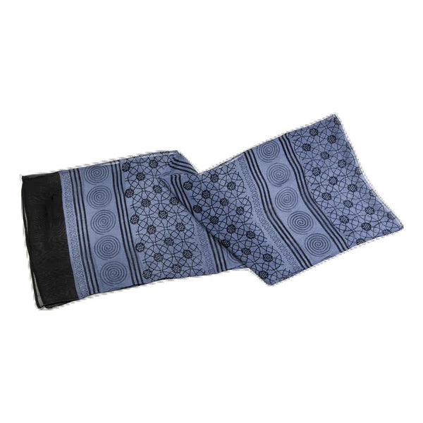 Charcoal Silk Scarf