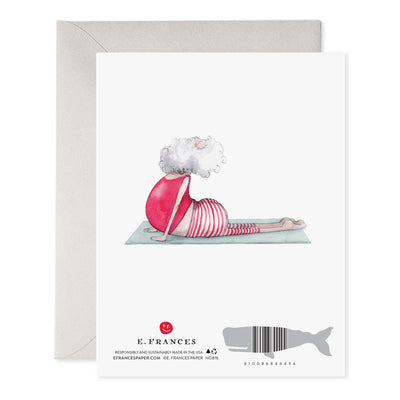 Yoga Santa Holiday Card