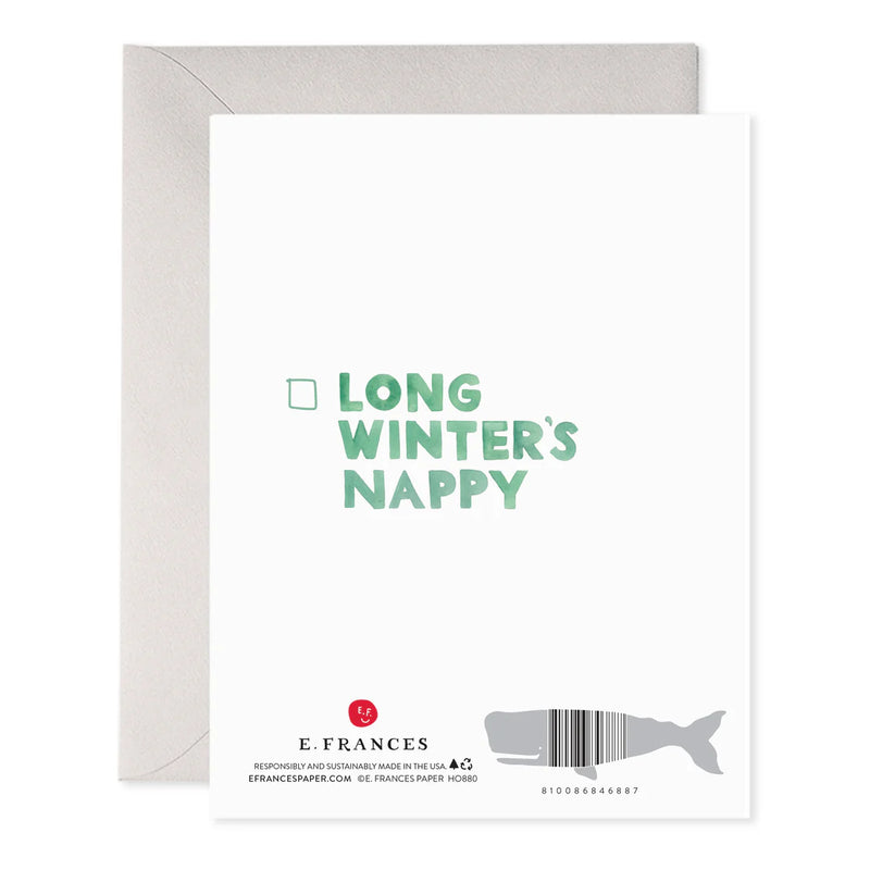 Holiday Checklist Holiday Card