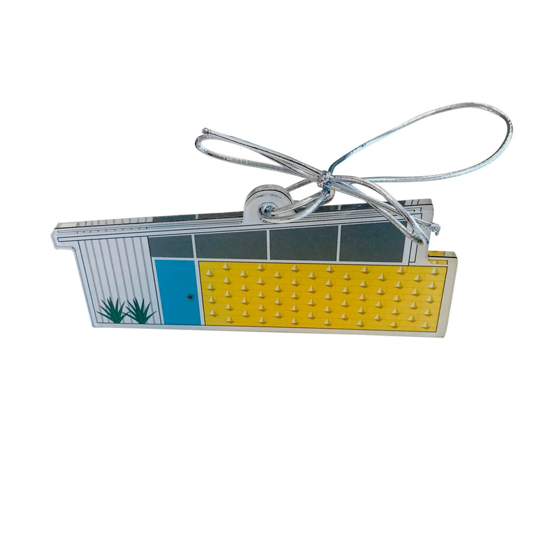 Acrylic House Ornament - Wedge Roof