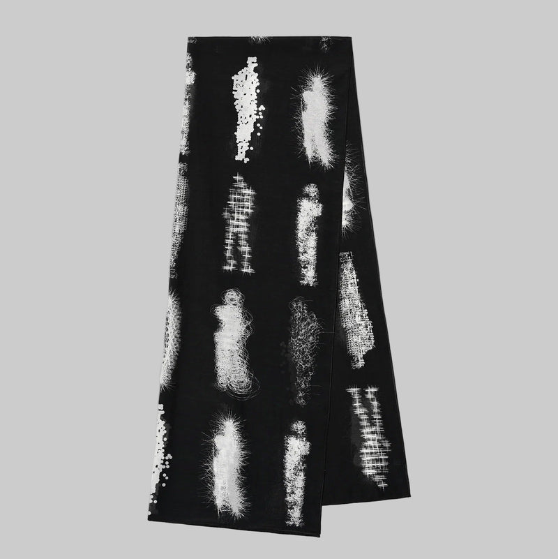 Humanoid Stars Cotton Silk Scarf