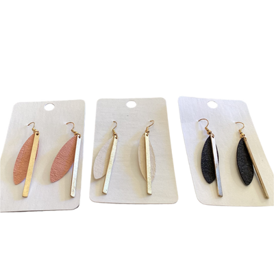 Ripple Zero-Waste Earrings