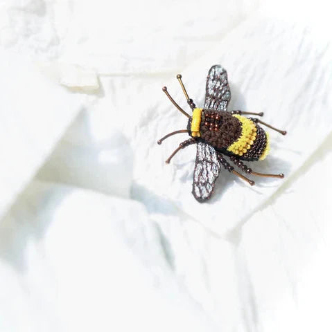 Bumblebee Brooch Pin