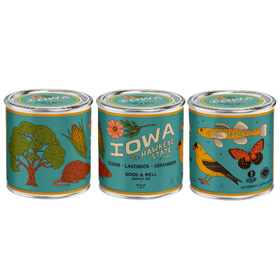 Iowa State Candle