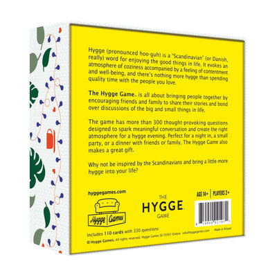 The Hygge Game: Cozy Conversation in Pleasant Company