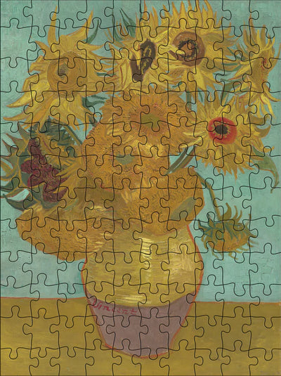 Van Gogh 120-Piece Double-Sided Jigsaw Puzzle Set