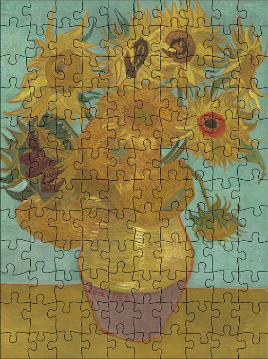 Van Gogh 120-Piece Double-Sided Jigsaw Puzzle Set