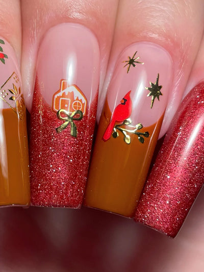 Nail Art Stickers, Deco the Halls!
