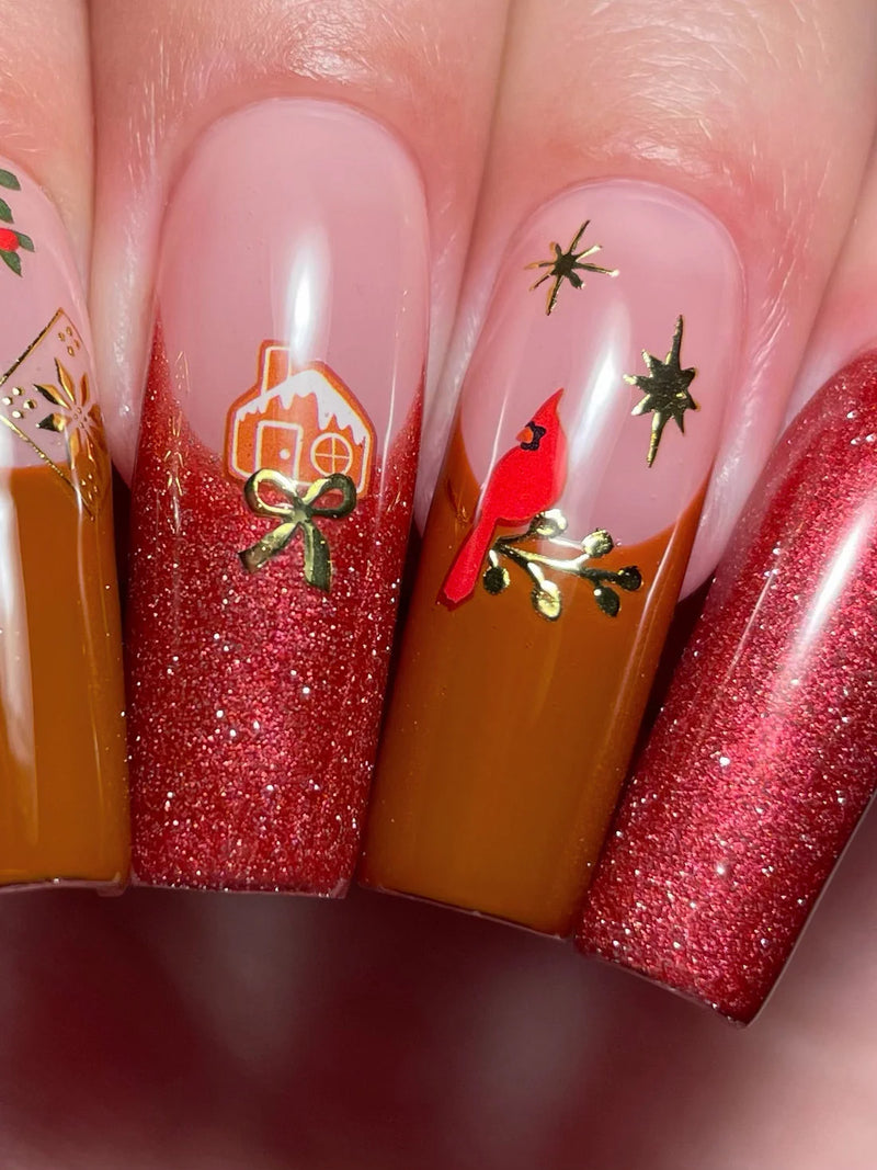 Nail Art Stickers, Deco the Halls!