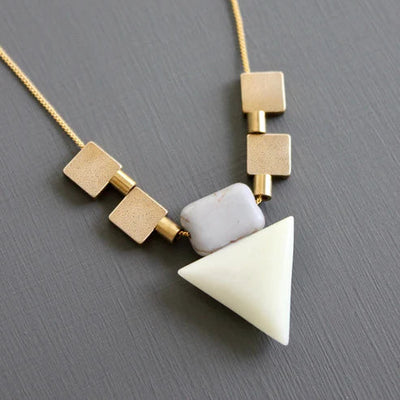 Triangle Pendant Necklace