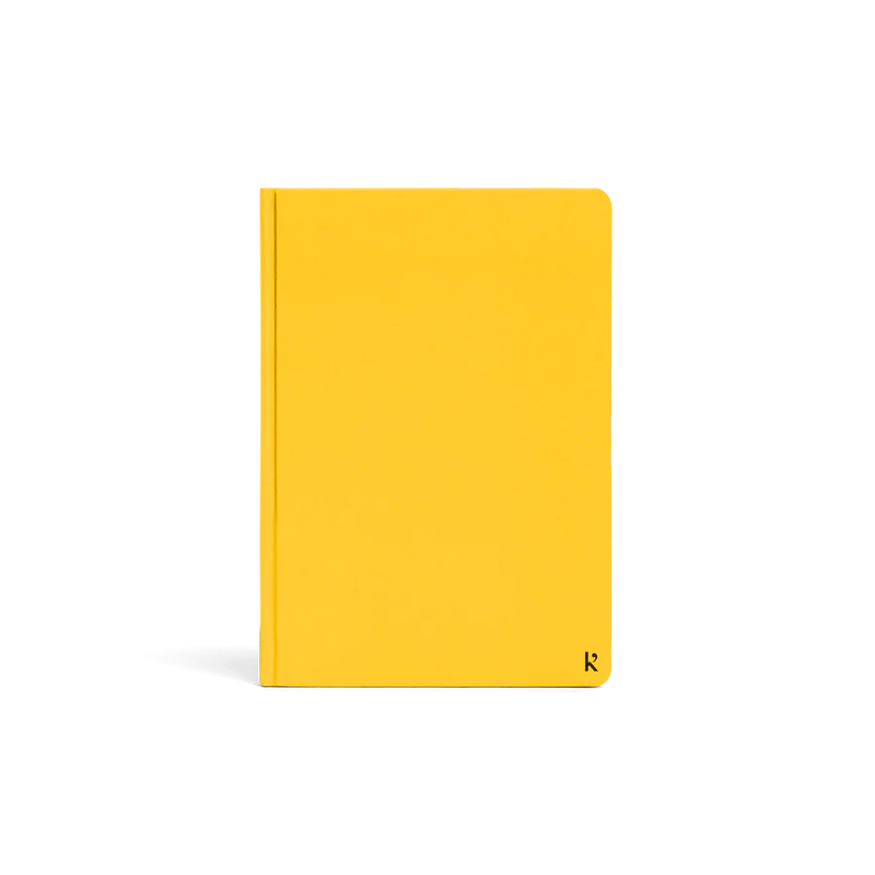 Stone Paper Pocket Journal, Blank - Lemon