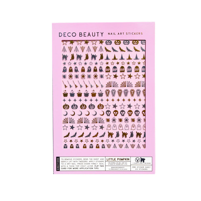 *Nail Art Stickers, Little Pumpkin