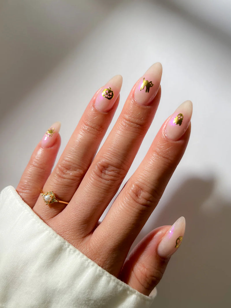 *Nail Art Stickers, Little Pumpkin