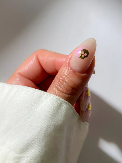 *Nail Art Stickers, Little Pumpkin