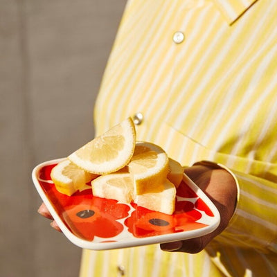 Marimekko, Unikko Red Small Plate