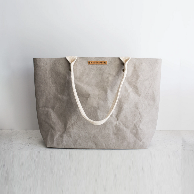 The Market Tote in Stone