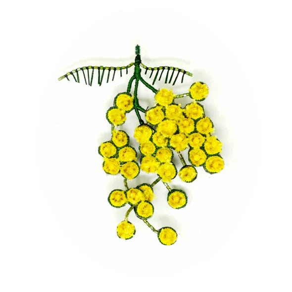 Mimosa Bloom Brooch Pin