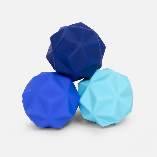 Odds Silicone Fidget Magnets, Blue Peaks