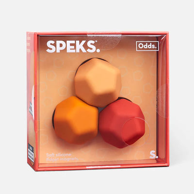 Odds Silicone Fidget Magnets, Orange Planes