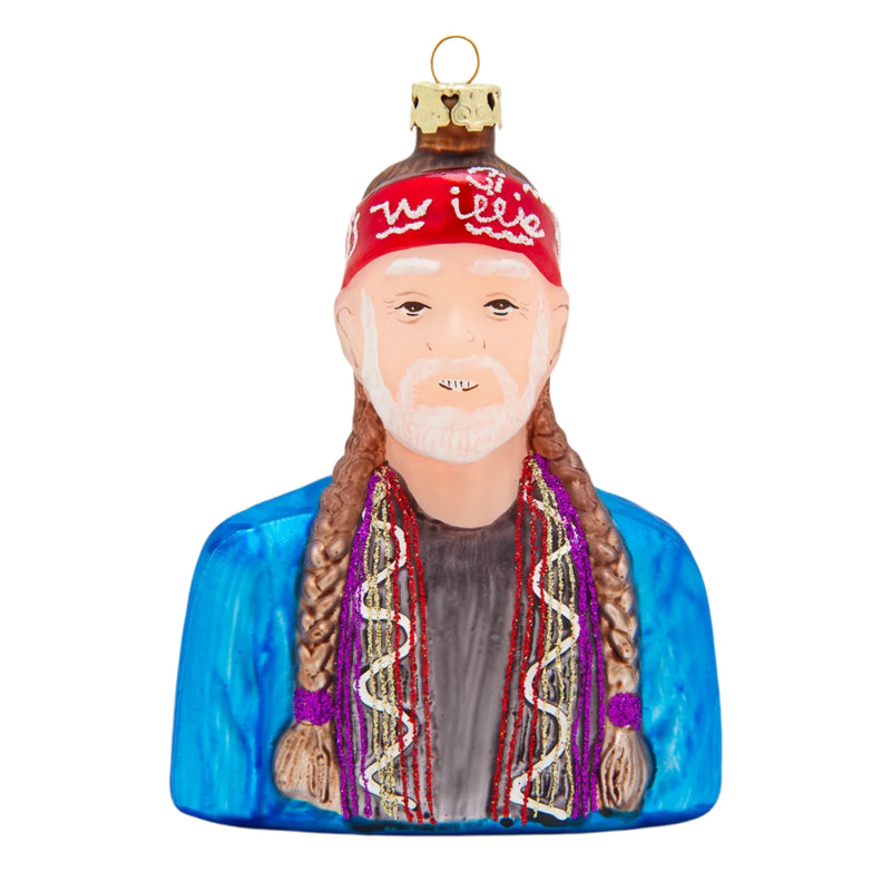 Willie Nelson Ornament