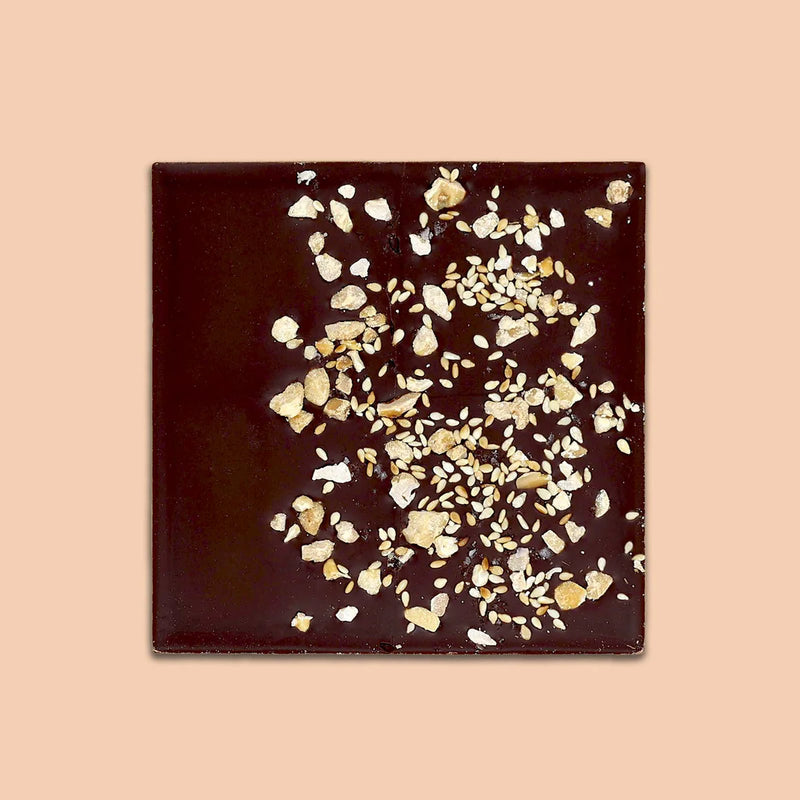 Colombia Peanut & Sesame 62% Dark Chocolate Bar