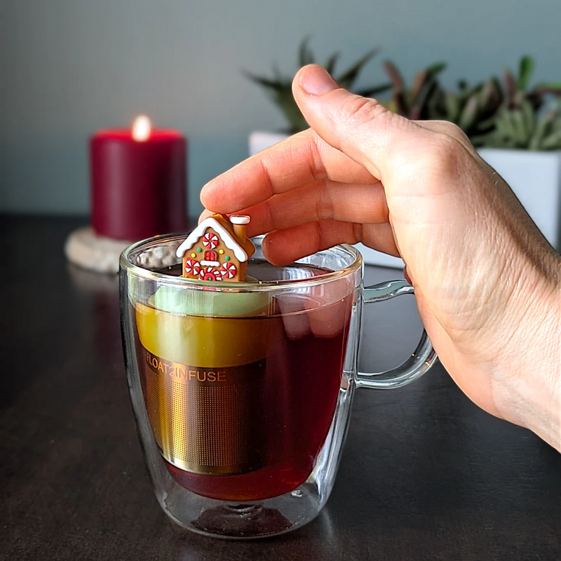 Gingerbread House  Floating Tea Infuser