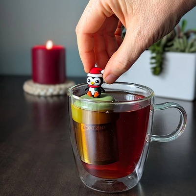 Christmas Penguin Floating Tea Infuser