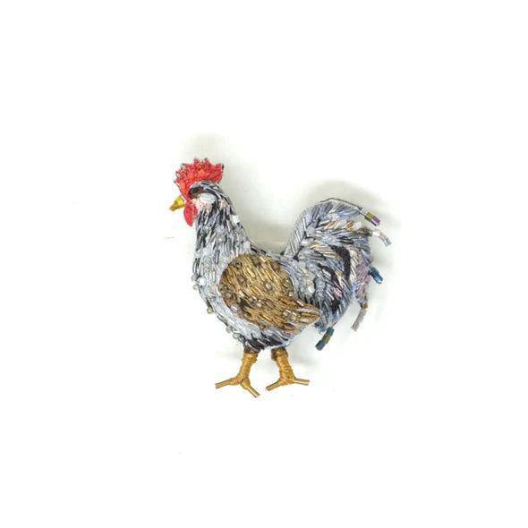 Pyle Gamefowl Brooch Pin