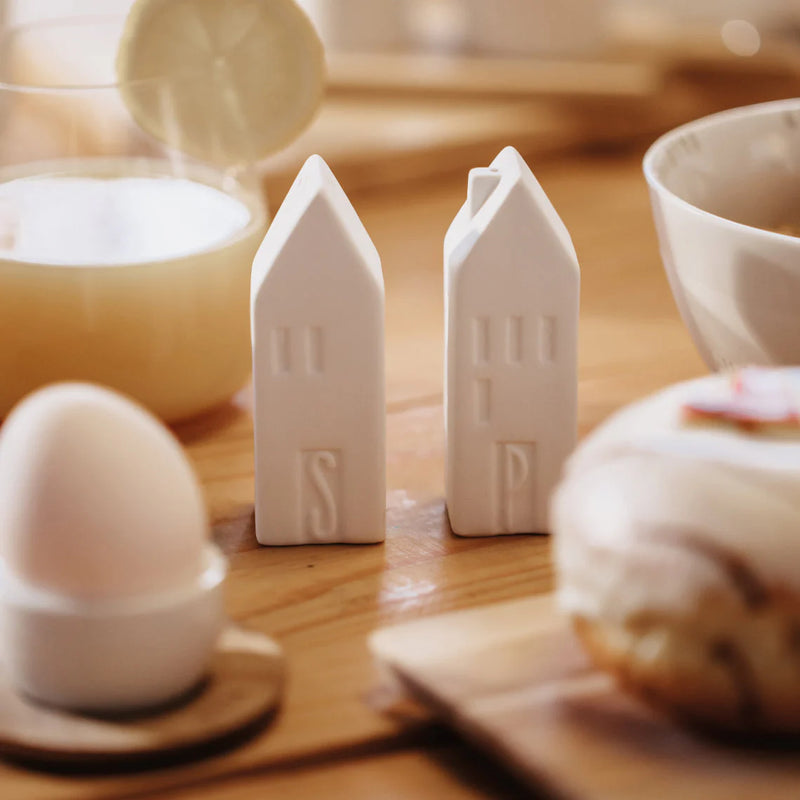 Village House Salt and Pepper Set
