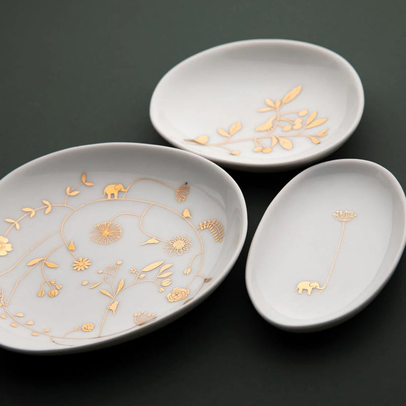 Wonderland Mini Bowl Set with Garden Flowers