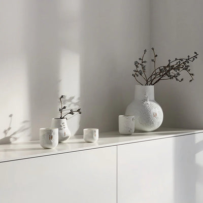 Picture Stories Porcelain Tealight Holder - A Walk in the Park