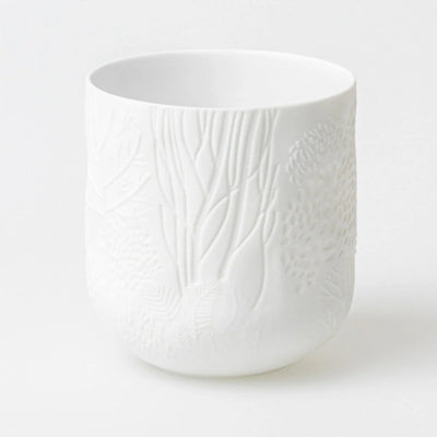 Picture Stories Porcelain Tealight Holder - A Walk in the Park