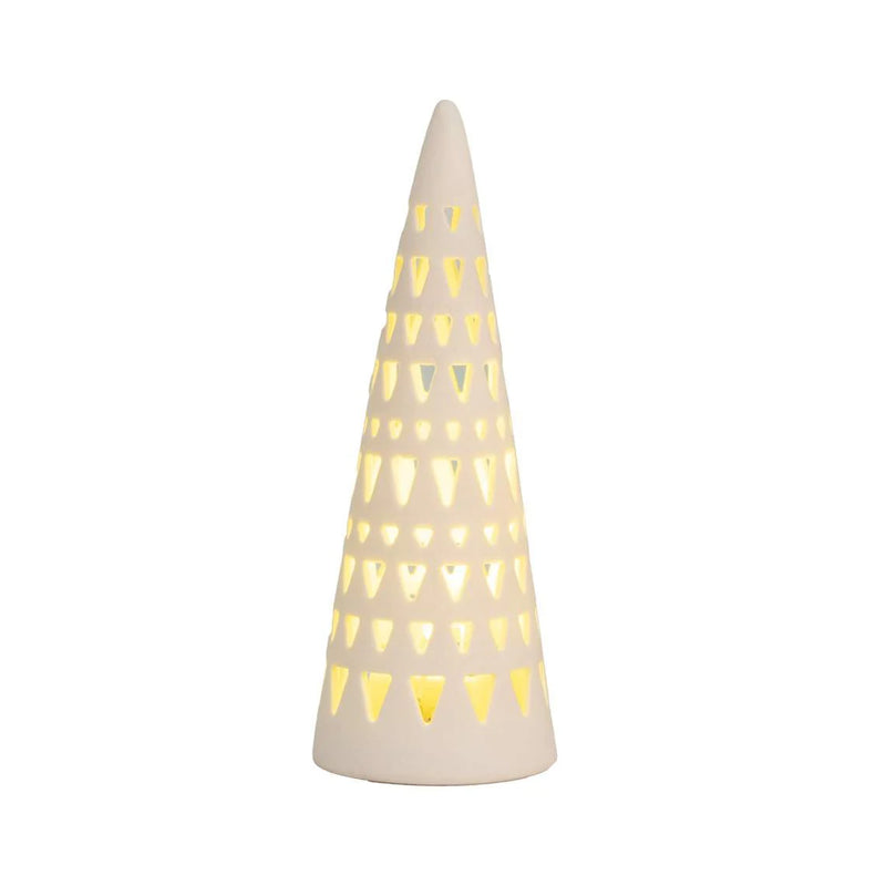 Fir Trees LED Lit with Triangle Pattern