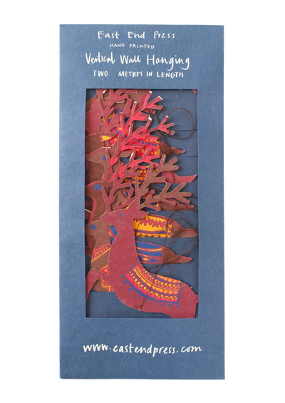 Reindeer Vertical Wall Hanging