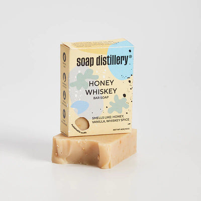 Honey Whiskey Soap Bar by Soap Distillery