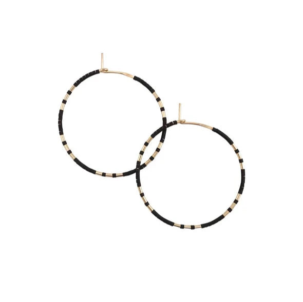 Chaldene Hoops - Ink