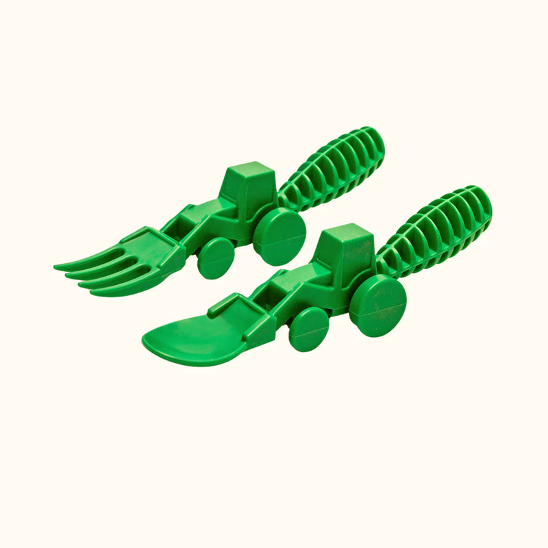 Constructive Eating, Tractor Utensils Set of 2