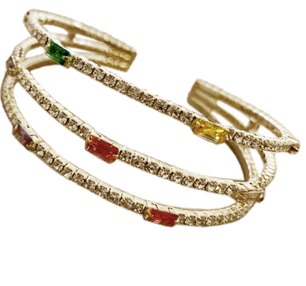 Crystal Cuff Bracelet