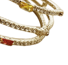 Crystal Cuff Bracelet