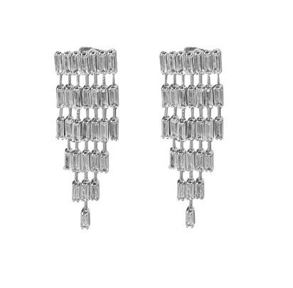 Crystal Dangly Earrings