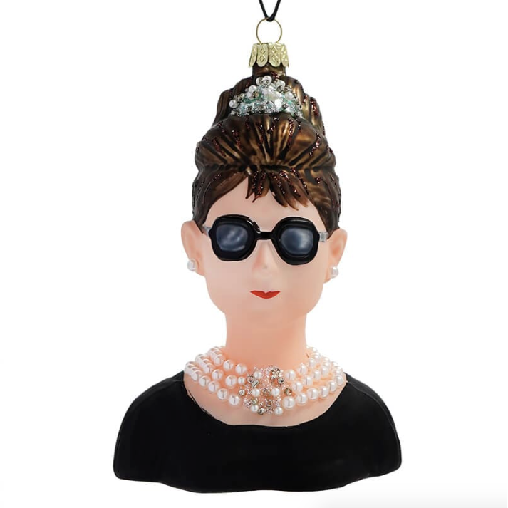 Audrey Hepburn Ornament