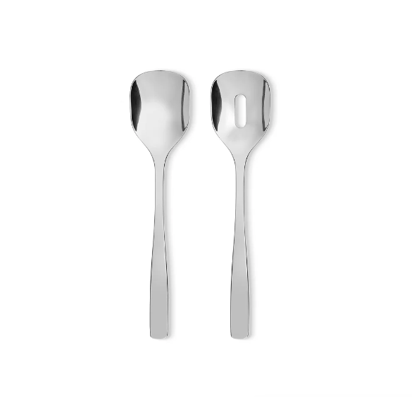 Alessi, "KnifeForkSpoon" Salad Set