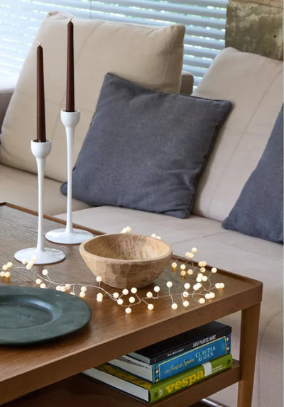 White Snowberry Lights